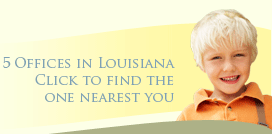 four offices in Louisiana - click to find the one nearset you